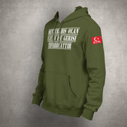 Göktürk Hoodie Herren – Türkisches Symbol Pullover Stolze Türken Kapuzenpullover