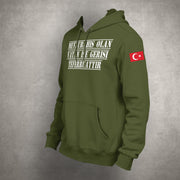 Göktürk Hoodie Herren – Türkisches Symbol Pullover Stolze Türken Kapuzenpullover