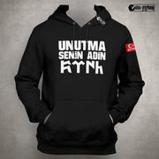 Türk Esir Olmaz Hoodie Pulli Pullover Türkiye Istanbul Mond Stern Militär Asker