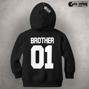 Sister 01 Broher 01 Kinder Pulli Deluxe Kids Best Friends Beste Freundin Hoodie