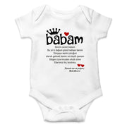 Babam anne teyze baby body tulum türkce yazilar Geschenk hediye Geburtstag