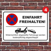 Parkplatzschild Parkverbot parken verboten Halteverbot Hinweisschild Parkplatz