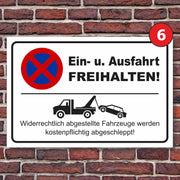 Parkplatzschild Parkverbot parken verboten Halteverbot Hinweisschild Parkplatz