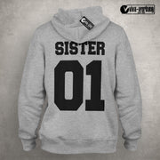 Sister 01 Pulli Deluxe Best Friends Beste Freundin Hoodie Pulli Geschenk Sweat G
