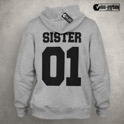 Sister 01 Pulli Deluxe Best Friends Beste Freundin Hoodie Pulli Geschenk Sweat G