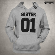 Sister 01 Pulli Deluxe Best Friends Beste Freundin Hoodie Pulli Geschenk Sweat G