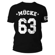 Mücke 63 T-Shirt Bulldozer Kultfilm Fanshirt mit lustigen Sprüchen | Movie Film