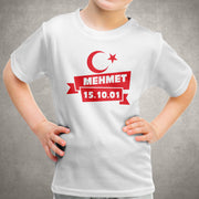 GEBURTSTAG T-SHIRT DOGUM GÜNÜ SHIRT MIT WUNSCHNAME GESCHENK TÜRKIYE