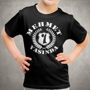 GEBURTSTAG T-SHIRT DOGUM GÜNÜ SHIRT MIT WUNSCHNAME GESCHENK TÜRKIYE