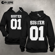 Sister 01 Pulli Deluxe Best Friends Beste Freundin Hoodie Pulli Geschenk Sweat S
