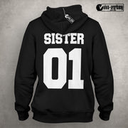 Sister 01 Pulli Deluxe Best Friends Beste Freundin Hoodie Pulli Geschenk Sweat S