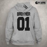 Sister 01 Brother 01 Pulli Deluxe Best Friends Beste Freundin Hoodie Geschenk
