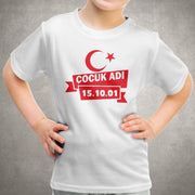GEBURTSTAG T-SHIRT DOGUM GÜNÜ SHIRT MIT WUNSCHNAME GESCHENK TÜRKIYE