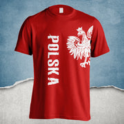 POLEN T-SHIRT POLSKA LEGIA WARSCHAU HOCHWERTIGE VERARBEITUNG LEWANDOWSKI BIALYST