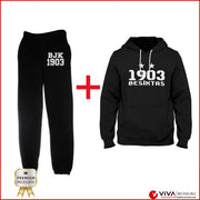 Besiktas Hoodie & Jogginghose 2er Set – Kapuzenpullover für Herren und Damen bjk
