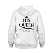 Her King His Queen Pullover Pulli Hoodie Geschenk für Paare im SET Wunschjahr