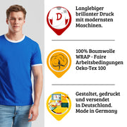 Deutschland Tshirt mit Flagge Wunschname Zahl Trikot Geschenk Fan T-Shirt EM WM
