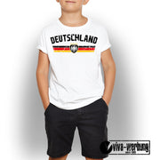Deutschland T-Shirt Trikot Shirt mit Wunschname Kinder Jungen Mädchen Geschenk