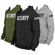 Security Hoodie Kapuzenpullover für Sicherheitsdienst & Türsteher – Robust Pulli