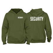 Security Hoodie Kapuzenpullover für Sicherheitsdienst & Türsteher – Robust Pulli