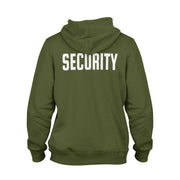 Security Hoodie Kapuzenpullover für Sicherheitsdienst & Türsteher – Robust Pulli