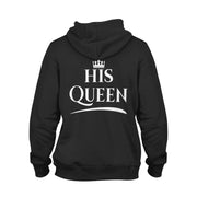 The King His Queen Pullover Pulli Hoodie Geschenk für Paare im SET Weihnachten