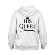 The King His Queen Pullover Pulli Hoodie Geschenk für Paare im SET Weihnachten