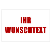 Schild Hinweisschild Türschild nach Wunschtext Schrift & Farbe wählbar Geschenk