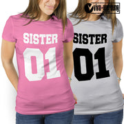 Sister 01 T-Shirt best friends freunde T-Shirt für beste Freundinnen Geschenk