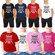 Kindergarten das wars T-Shirt Jungen Mädchen Schulanfang Einschulung +Name Druck