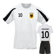 Personalisiertes Deutschland Kinder Trikot mit Wunschname & Nummer Geschenk Kids