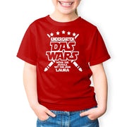 Kindergarten das wars T-Shirt Jungen Mädchen Schulanfang Einschulung +Name Druck