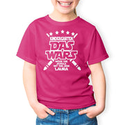 Kindergarten das wars T-Shirt Jungen Mädchen Schulanfang Einschulung +Name Druck
