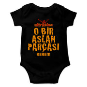 Personalisierter Babybody für Gala Fans – Mit Name & Nummer Geburtstagsgeschenk