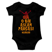Personalisierter Babybody für Gala Fans – Mit Name & Nummer Geburtstagsgeschenk