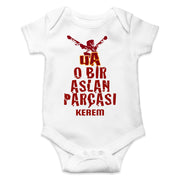 Personalisierter Babybody für Gala Fans – Mit Name & Nummer Geburtstagsgeschenk