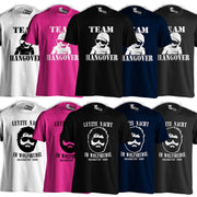 Junggesellenabschied T-Shirt Letzte Nacht im Wolfsrudel Team Hangover Hochzeit