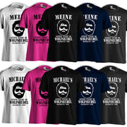 Junggesellenabschied T-Shirt Letzte Nacht im Wolfsrudel Team Hangover Hochzeit