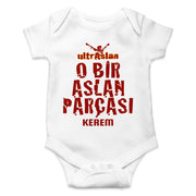 Personalisierter Babybody für Gala Fans – Mit Name & Nummer Geburtstagsgeschenk