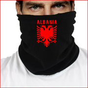 Albania Halsschal warm für Herren Damen Winter Geburtstag Geschenk Adler Flagge