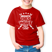 Kindergarten das wars T-Shirt Jungen Mädchen Schulanfang Einschulung +Name Druck