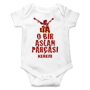Personalisierter Babybody für Gala Fans – Mit Name & Nummer Geburtstagsgeschenk