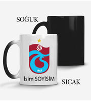 Trabzonspor Tasse Trabzon mit Wunschname isim soyisim Geschenk bordo mavi kupa