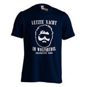Junggesellenabschied T-Shirt Letzte Nacht im Wolfsrudel Team Hangover Hochzeit