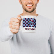Trabzonspor Tasse Trabzon mit Wunschname isim soyisim Geschenk bordo mavi kupa