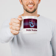 Trabzonspor Tasse Trabzon mit Wunschname isim soyisim Geschenk bordo mavi kupa