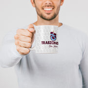 Trabzonspor Tasse Trabzon mit Wunschname isim soyisim Geschenk bordo mavi kupa