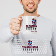 Trabzonspor Tasse Trabzon mit Wunschname isim soyisim Geschenk bordo mavi kupa