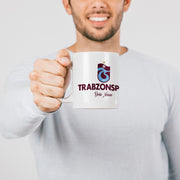 Trabzonspor Tasse Trabzon mit Wunschname isim soyisim Geschenk bordo mavi kupa