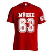 T-Shirt mit Mücke 63 Fun Kult Shirt Buddy, sie nannten ihn Mücke Geschenk